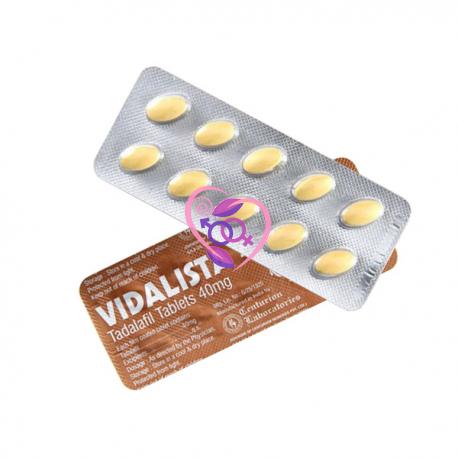 Vidalista 40mg N10 (Tadalafilis)