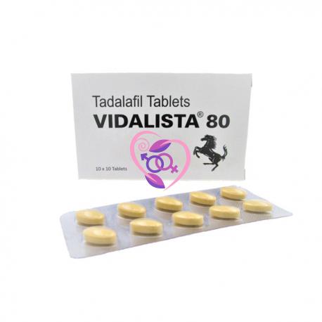 Vidalista 80мг (Тадалафил)