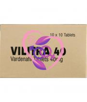 Vilitra 40mg N10 (Vardenafil)