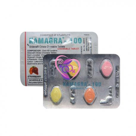 Kamagra Chewable 100mg N4 (Sildenafinil)